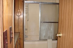 Bathroom was converted into a laundry room