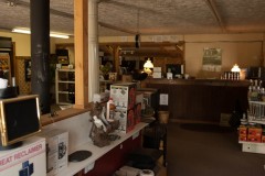 Inside of the main shelter building had to be stripped down to the studs